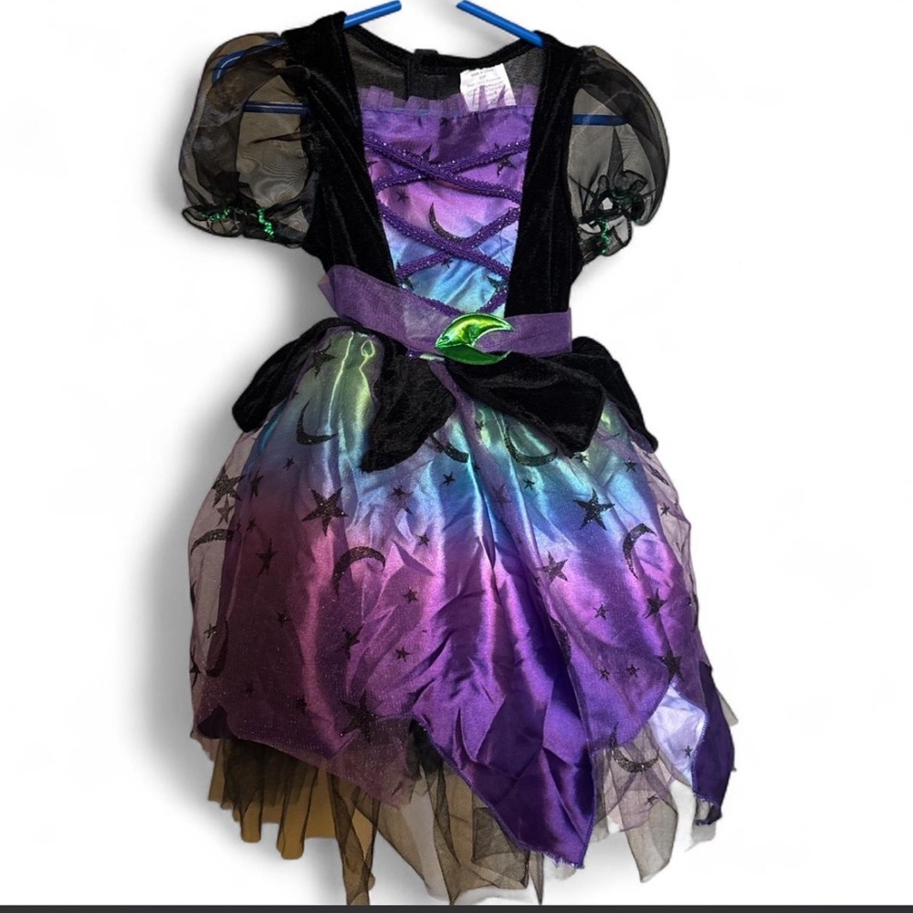 Cracker Barrel Kids Witch Costume - Black and Purple